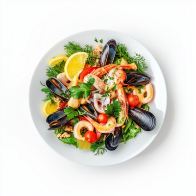 Фирменное блюдо Морской гриль прованс - купить в Верхнесаитово